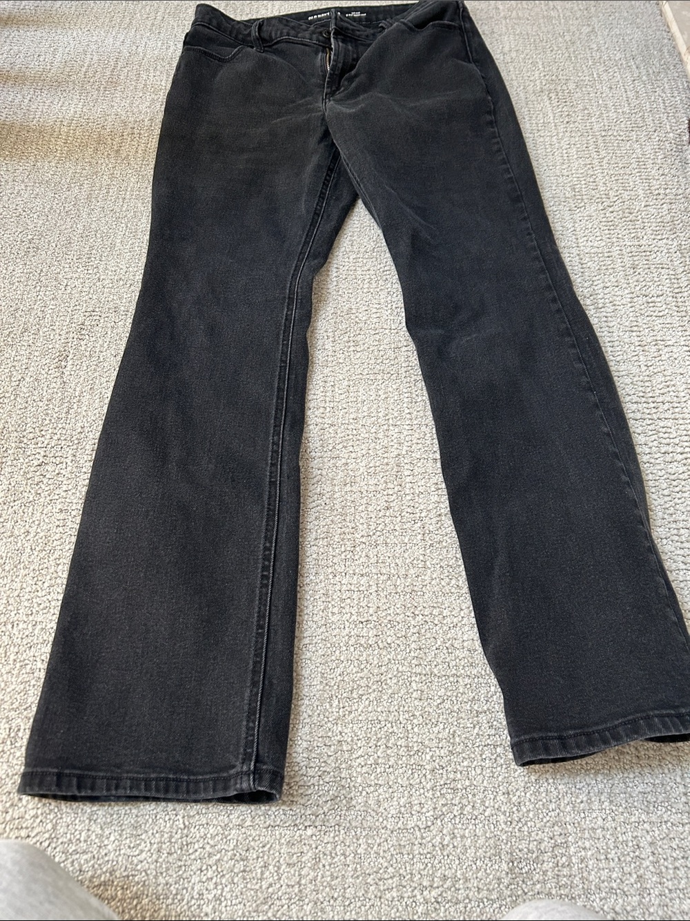 Old Navy Black Flare Jeans - Wide Leg